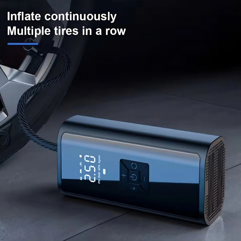 Portable Rechargeable Wireless Electric Tire Inflator