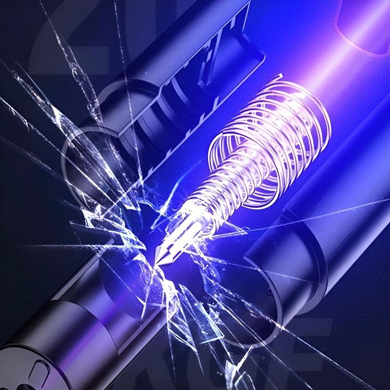 2-in-1 Car Safety Tool | Window Breaker & Seatbelt Cutter