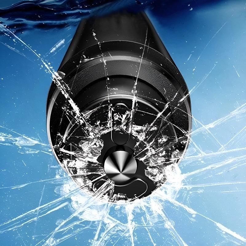 2-in-1 Car Safety Tool | Window Breaker & Seatbelt Cutter