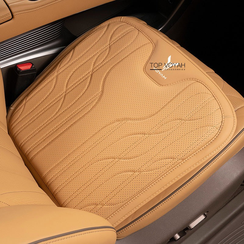 Leather Headrest and Lumbar Support Cushion For Voyah