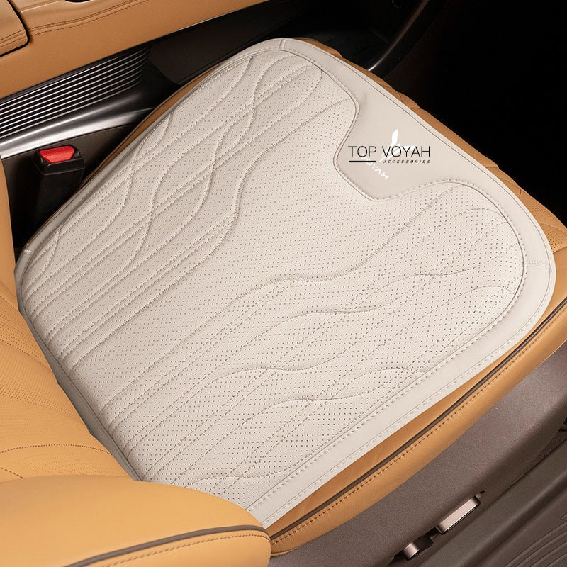 Leather Headrest and Lumbar Support Cushion For Voyah