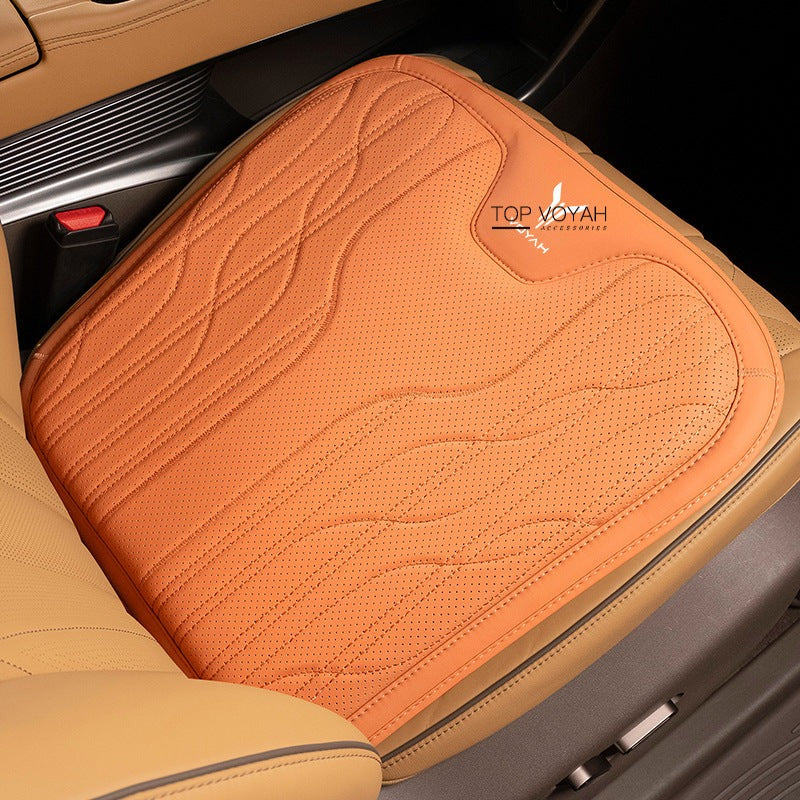 Leather Headrest and Lumbar Support Cushion For Voyah