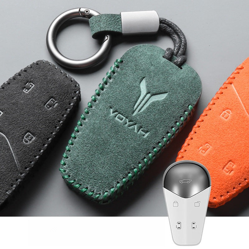 Pursuit Suede Leather Key Case For Voyah Dream