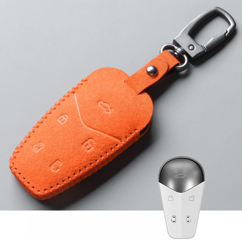 Pursuit Suede Leather Key Case For Voyah Dream