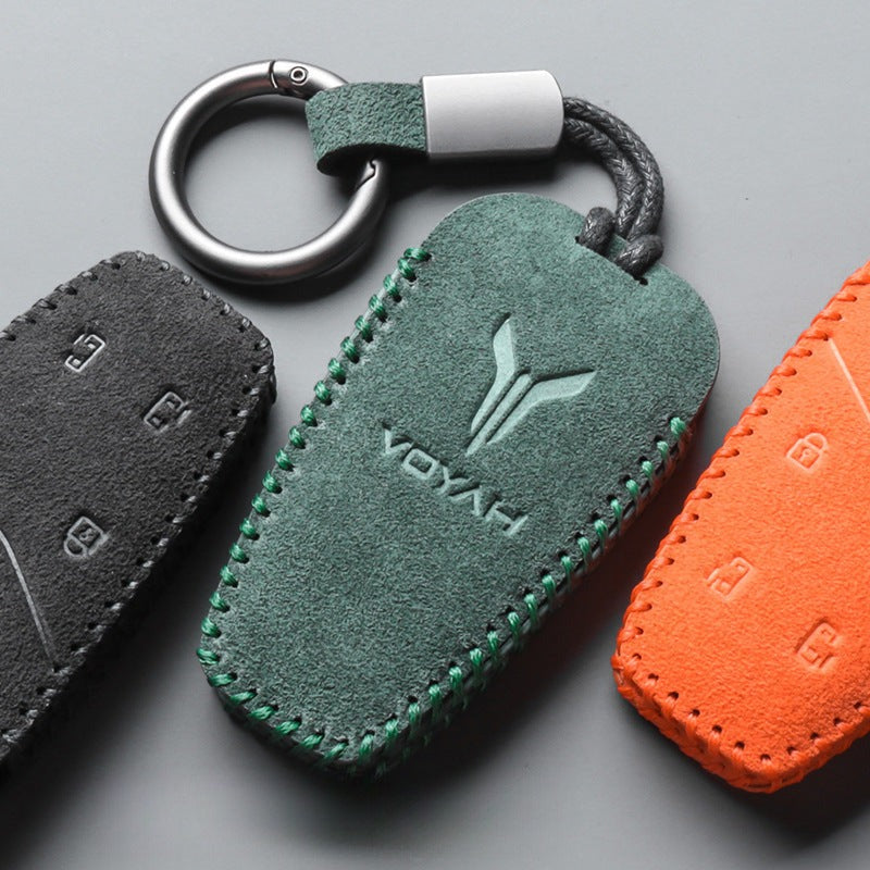 Pursuit Suede Leather Key Case For Voyah Dream