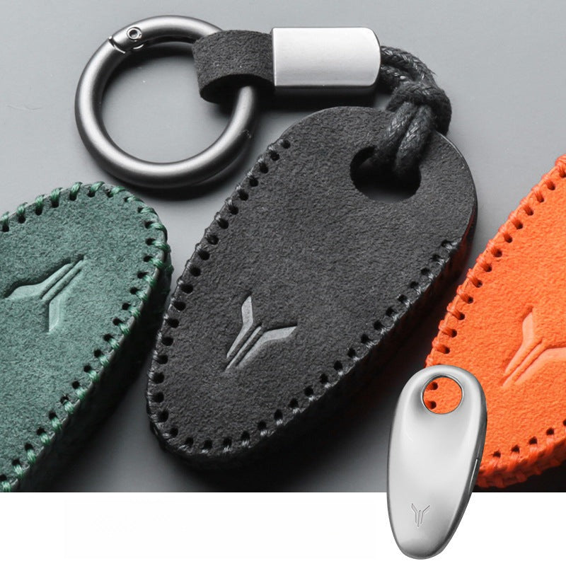 Pursuit Suede Leather Key Case For Voyah Dream