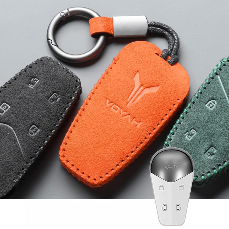 Pursuit Suede Leather Key Case For Voyah Dream