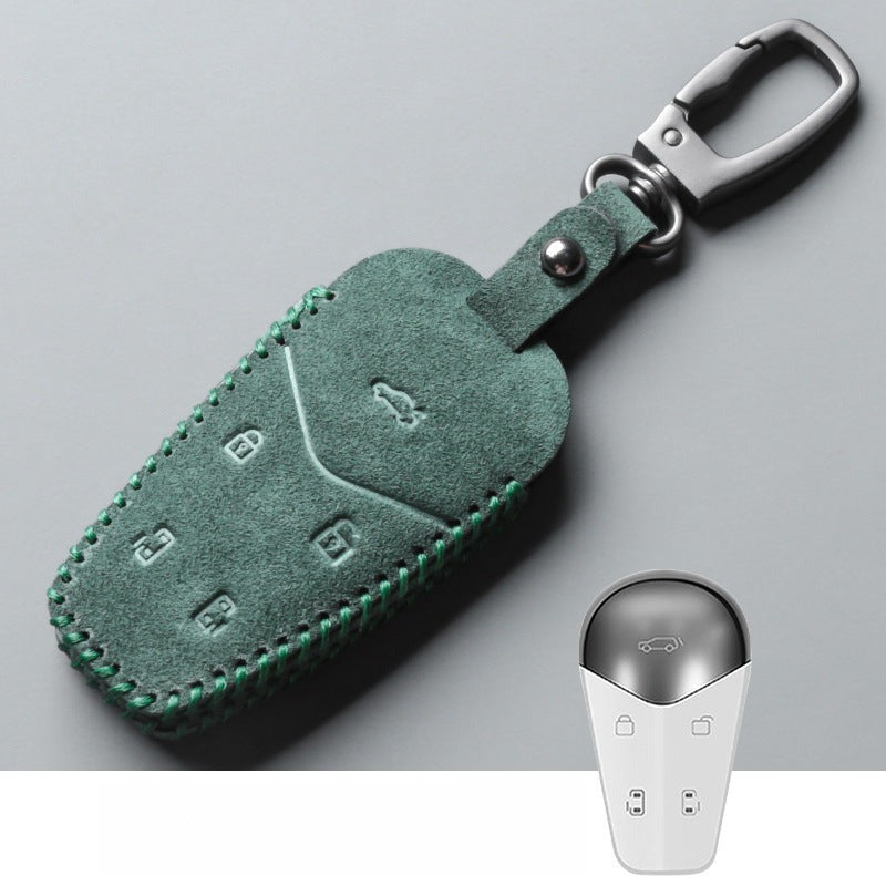 Pursuit Suede Leather Key Case For Voyah Dream