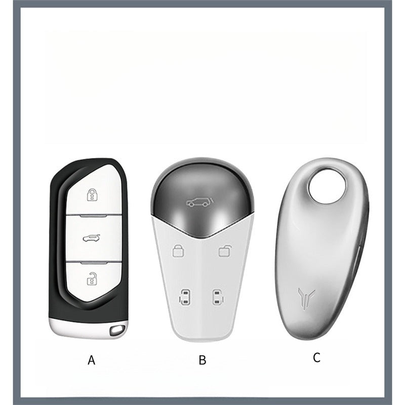 Pursuit Suede Leather Key Case For Voyah Dream