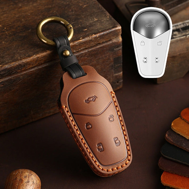 Genuine Leather Key Case For Voyah