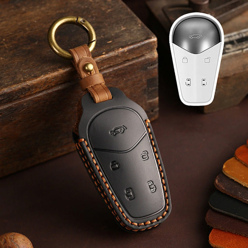 Genuine Leather Key Case For Voyah