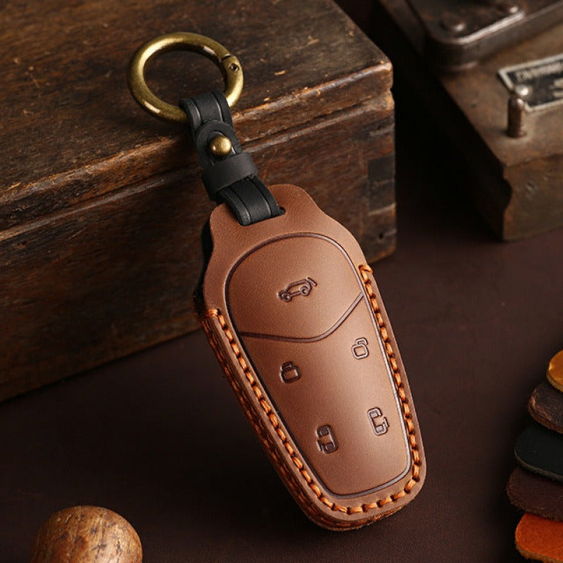 Genuine Leather Key Case For Voyah