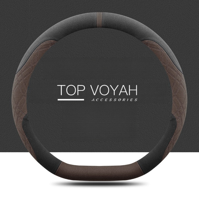 Winter Suede Steering Wheel Cover for Voyah