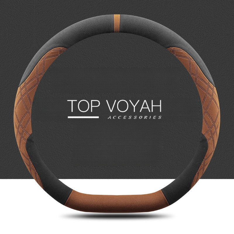 Winter Suede Steering Wheel Cover for Voyah
