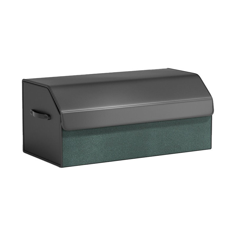 Foldable Leather Car Trunk Storage Box