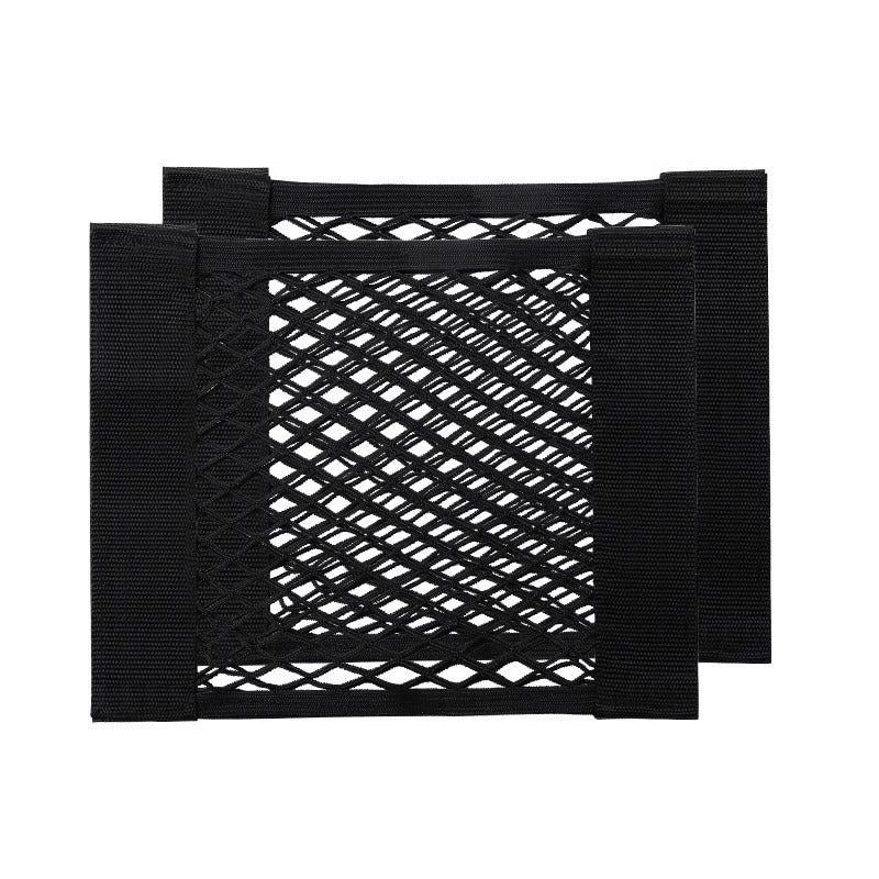 Car Trunk Storage Net Organizer with Velcro