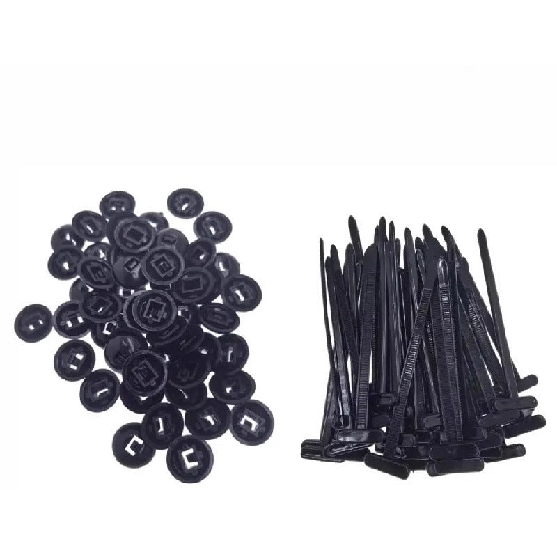 Multi-Function Zip Tie Rivets & Clips