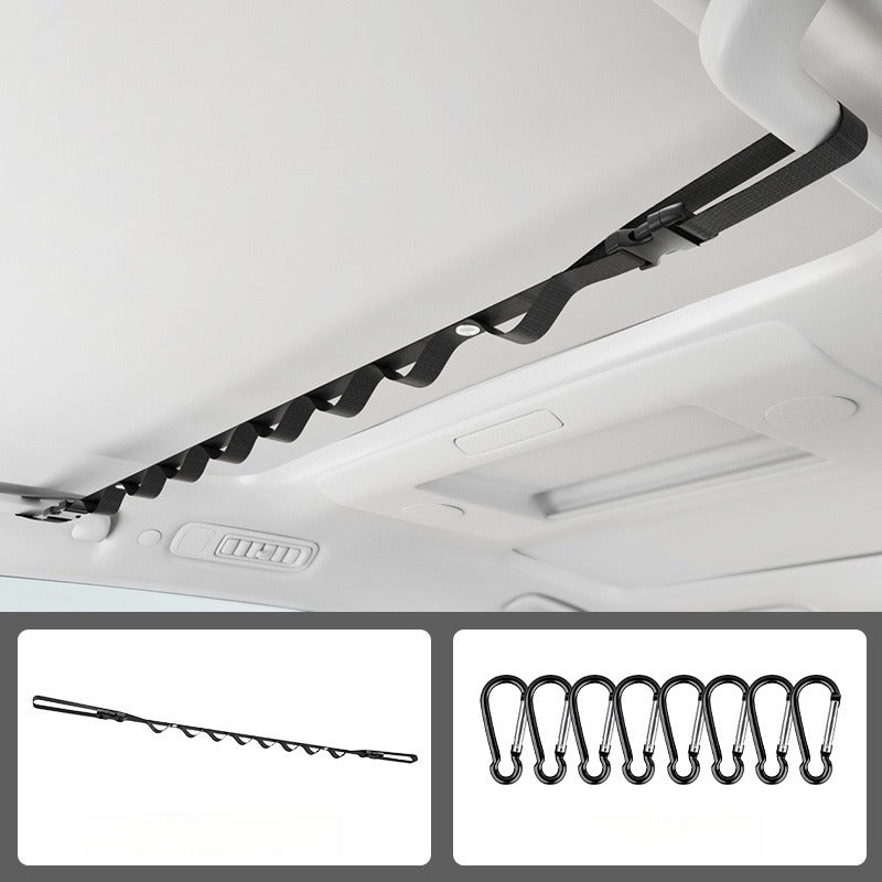 Car Clothesline Hanger – Multi-Functional Travel & Camping Organizer