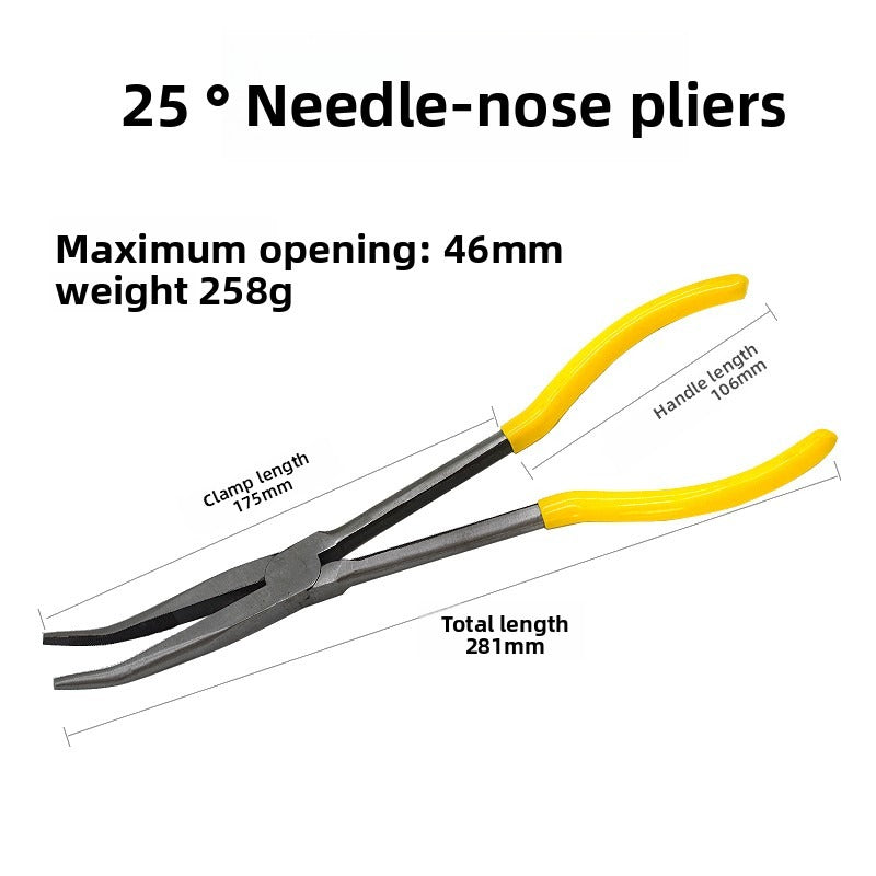 Extra-Long Needle Nose Pliers – 11’’ & 16’’ Heavy-Duty Long Handle Design