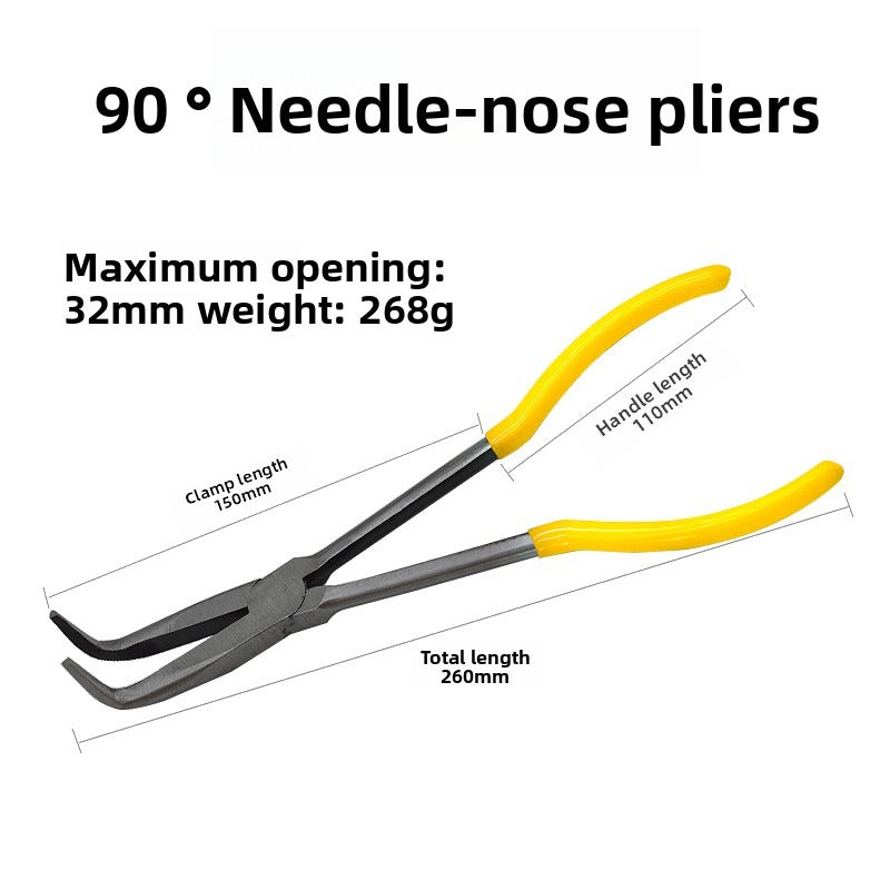 Extra-Long Needle Nose Pliers – 11’’ & 16’’ Heavy-Duty Long Handle Design