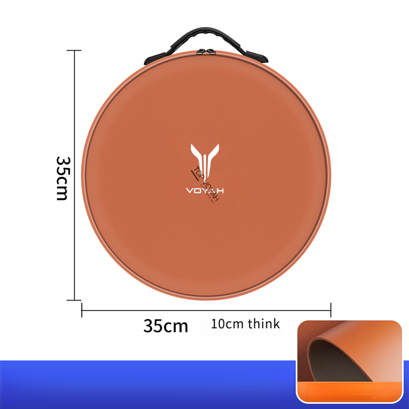 Nappa Leather EV Charging Cable Storage Bag