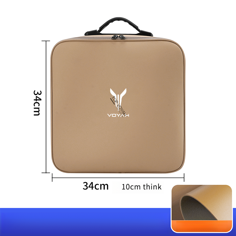 Nappa Leather EV Charging Cable Storage Bag