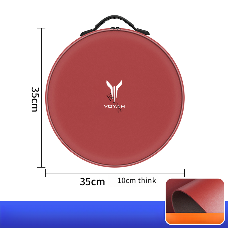 Nappa Leather EV Charging Cable Storage Bag