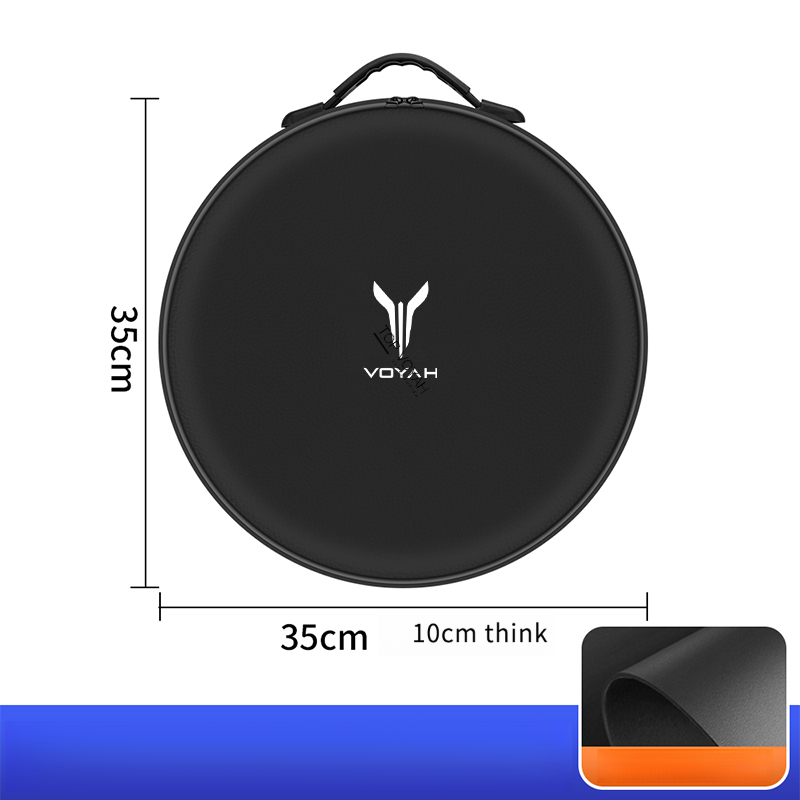 Nappa Leather EV Charging Cable Storage Bag