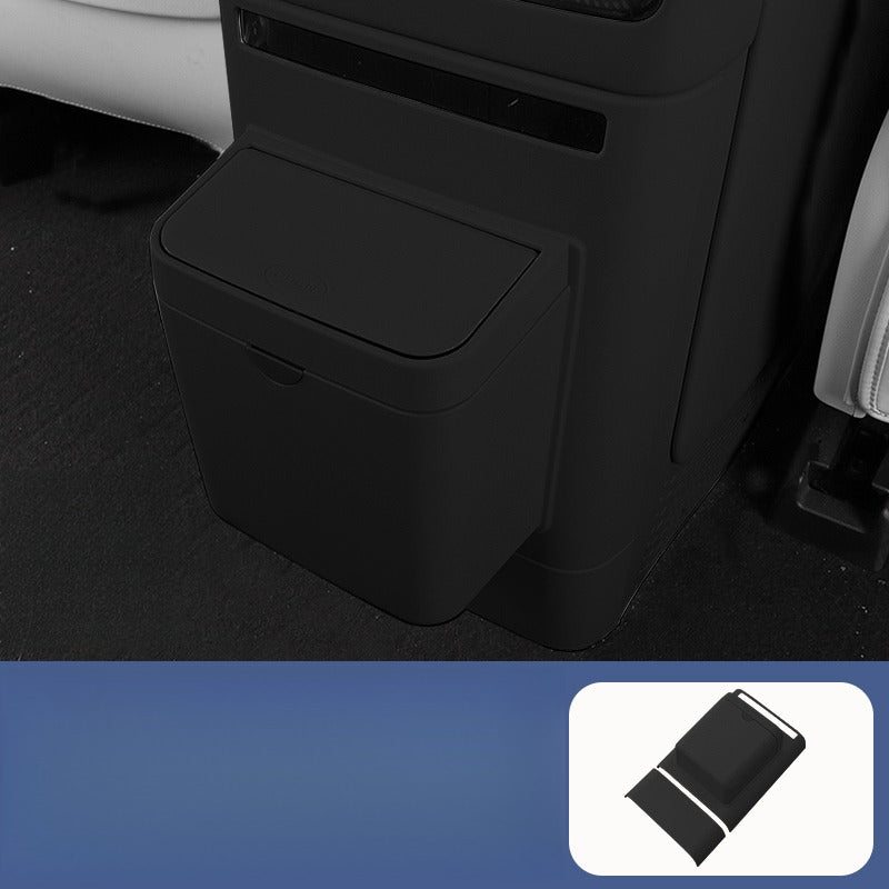 Car Refrigerator Kick Guard with Trash Bin For Voyah Dream