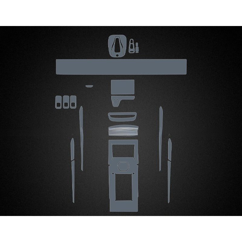 TPU Interior Protective Film Screen & Gear Panel Protection For Voyah Passion