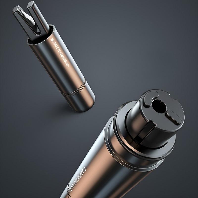 2-in-1 Car Safety Tool | Window Breaker & Seatbelt Cutter