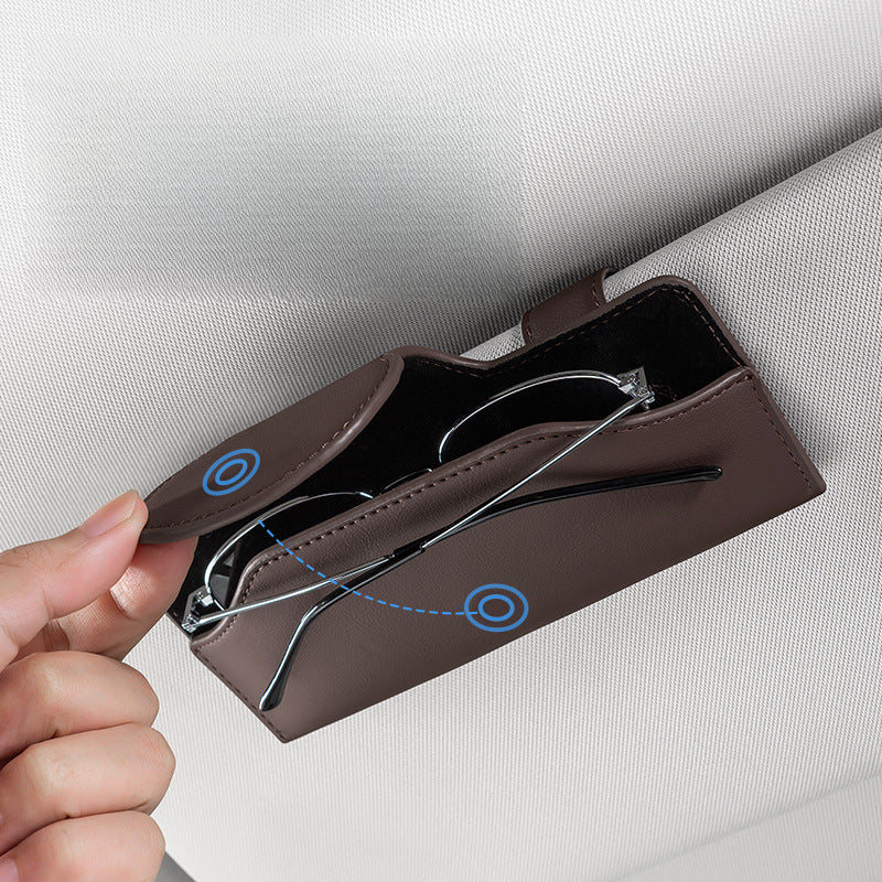 Car Leather Glasses Case For Voyah